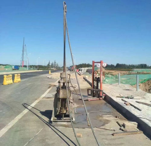 永德公路高聚物注浆加固